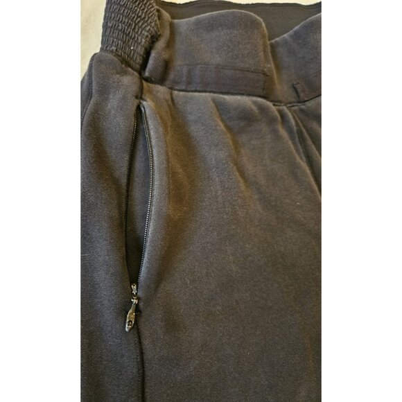 Lululemon Womens thick sweatpants joggers Black Double Pocket Size 2 Read* - Picture 4 of 13